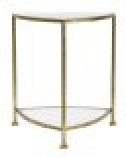 Comodino 2 Ripiani Triangle cm 45X45X50 - TRIANGLE