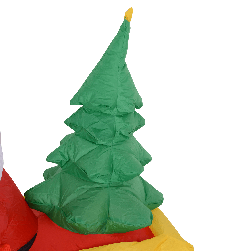 HOMCOM-Gonfiabile-di-Babbo-Natale-con-Slitta-e-Renne-Autogonfiabile-Elettrico-Impermeabile-e-Resistente-Lungo-210-Metri