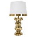 LAMPADA DA TAVOLO ORSACCHIOTTO GOLD CM Ø 30X54