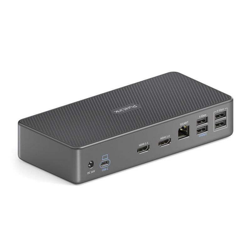 Anschlsse-3x-USB-C-2x-HDMI-4x-USB-A-1x-Gb-LAN-1x-Klinke-1x-SD-Slot--Abmessungen-190x88x375mm--Gewicht-602g