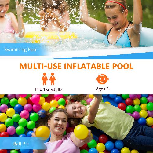 Outsunny-Piscina-Gonfiabile-Rettangolare-da-Esterni-per-1-2-Adulti-in-PVC-Resistente-2-Camere-d-Aria-e-Valvola-di-Scarico-262x176x56cm-Blu