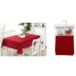 Tovaglia HULE Impermeabile Colore Vino Rosso Rettangolare 140X140cm