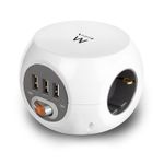 EWENT-MULTIPRESA-CUBO-3-POSTI-CON-CARICATORE-USB-WHITE-EW3939