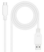 Nanocable-10.01.2102-W-cavo-USB-USB-2.0-2-m-USB-C-USB-A-Bianco