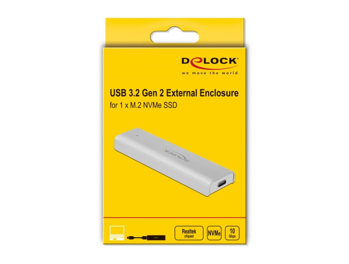 Delock-Contenitore-esterno-per-SSD-M.2-NVMe-PCIe-con-SuperSpeed-USB-10-Gbps--USB-3.2-Gen-2--USB-Type-C-femmina