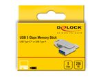 Delock-USB-5-Gbps-USB-C--memory-stick-Tipo-A-da-256-GB---alloggiamento-in-metallo