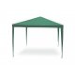 Gazebo leggero 3x4 mt acciaio, telo in PE verde 110 gr/m² Fredi Lica