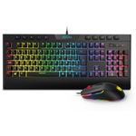 Krom Keybook USB da gioco Krom Kaylos Pack  USB 6400DPI - LIGHTING RGB - colore nero