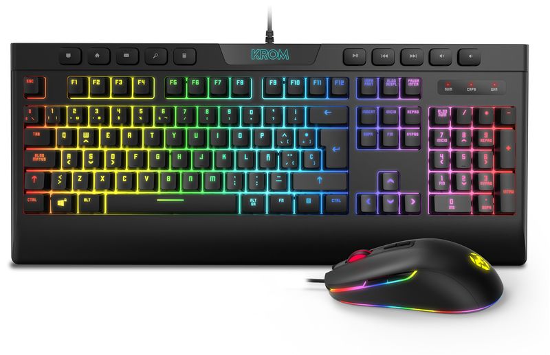 Keybook-USB-da-gioco-Krom-Kaylos-Pack--USB-6400DPI---LIGHTING-RGB---colore-nero