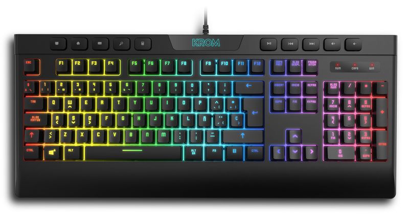 Keybook-USB-da-gioco-Krom-Kaylos-Pack--USB-6400DPI---LIGHTING-RGB---colore-nero