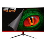 KeepOut Monitor da gaming LED 238" curvo R1800 FullHD 1080p 100Hz - Risposta 1ms - Angolo di visione 178 - 169 - Altopar