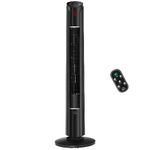 HOMCOM-Ventilatore-a-Torre-con-3-Velocita-e-4-Modalita-Timer-di-12h-Pannello-LED-e-Telecomando-Nero