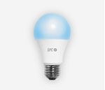 SPC-Aura-1050-Bombilla-Led-Wi-Fi-regolabile-E27---Ambienti-personalizzabili---Controllo-dall-APP-SPC-Iot---Compatibile-c