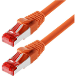 Helos S/FTP (PIMF) CAT 6 30m cavo di rete Arancione Cat6 S/FTP (S-STP)