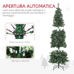 HOMCOM-Albero-di-Natale-Artificiale-da-180cm-con-Pigne-618-Rami-e-Base-in-Metallo-Verde