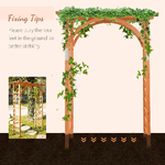 Outsunny-Arco-in-Legno-da-Giardino-Pergola-e-Spalliera-per-Piante-Rampicanti