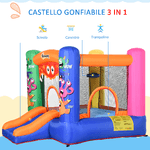 Outsunny-Casa-Gioco-Gonfiabile-Gigante-per-Bambini-con-Scivolo-e-Canestro