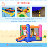 Outsunny-Casa-Gioco-Gonfiabile-Gigante-per-Bambini-con-Scivolo-e-Canestro