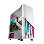 Mars BOITIER MOYEN TOUR ATX MARS GAMING MC-X2 RGB AVEC PANNEAU VITR (BLANC)