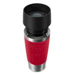 EMSA-Travel-Mug-Classic-N2020400-tazza-da-viaggio-360-ml-Nero-Rosso-Acciaio-inox-Acciaio-inox