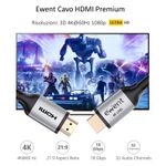 EWENT-CAVO-HDMI-PREMIUM-HIGH-SPEED-2.0-A-A-M-M-3MT-EC1347