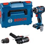 Bosch GSR 18V-90 FC PROFESSIONAL 2100 Giri/min SDS-plus 920 g Nero, Blu, Argento