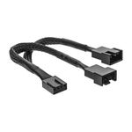 InLine Cavo alimentaz. ventole Y 4pin Fan F 2x 4pin Fan M tachimetrico 07m (inLine Y-Kabel fr PWM Lfter 4pol Molex 1 Ste