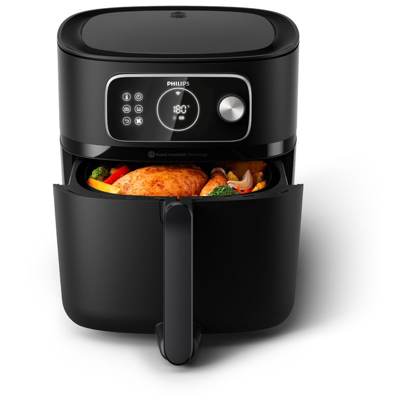 Philips-7000-series-HD9876-90-Airfryer-8.3L-Friggitrice-22-in-1-App-per-ricette