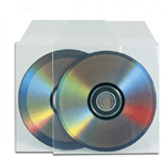 Oem CONFEZIONE DI BUSTINE DA 100 PZ PER CD/DVD CON ALETTA DI CHIUSURA MEDIUM