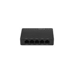 Lanberg DSP2-1005-12V switch di rete Non gestito Gigabit Ethernet (10/100/1000) Nero