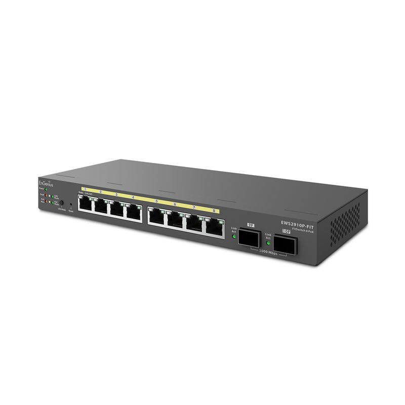 EnGenius-EWS2910P-FIT-switch-di-rete-Gestito-L2-Gigabit-Ethernet--10-100-1000--Supporto-Power-over-Ethernet--PoE--Nero