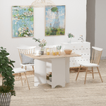 HOMCOM-Tavolo-Consolle-a-Ribalta-con-Vano-Mensola-Tavolino-da-Salotto-e-Cucina-Pieghevole-Salvaspazio-Color-Legno-e-Bianco-118x80x72cm