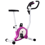 VidaXL Cyclette Ellittica con Cinghia di Resistenza Viola