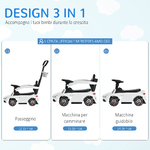 HOMCOM-Macchina-Cavalcabile-per-Bambini-12-36-Mesi-con-Maniglione-e-Barre-di-Sicurezza-Rimovibili-Licenza-Mercedes-Bianca