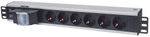 Intellinet-711432-unita-di-distribuzione-dell-energia--PDU--6-presa-e--AC-1.5U-Nero-Grigio