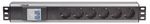 Intellinet-711432-unita-di-distribuzione-dell-energia--PDU--6-presa-e--AC-1.5U-Nero-Grigio