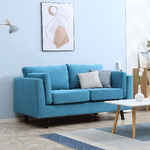 HOMCOM-Divano-2-Posti-Moderno-con-Braccioli-Imbottiti-in-Tessuto-Effetto-Velluto-e-Gambe-in-Legno-170x90x85-cm-Blu