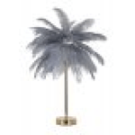 LAMPADA DA TAVOLO PALM GRIGIA CM Ø 55X60