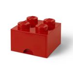 LEGO 40051730 deposito di giocattolo Scatola porta giocattoli Libera installazione Rosso