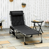 Outsunny-Sdraio-da-Giardino-con-Schienale-Regolabile-su-5-Livelli-Poggiatesta-e-Tasca-188x57x30cm