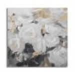 DIPINTO SU TELA WHITE FLOWER -B- CM 90X3,7X90