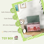 ZONEKIZ-Baule-Portagiochi-per-Bambini-con-Coperchio-e-Cerniera-di-Sicurezza-in-MDF-60x37x39cm-Verde