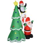 HOMCOM-Albero-di-Natale-Gonfiabile-Gigante-243cm-da-Esterno-e-Interno-Impermeabile-con-Luci-a-Led-e-Babbo-Natale