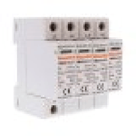 SPD Scaricatore Di Sovratensione Tipo 1+2 T1+T2 B+C 3P+N 4M  25kA-50kA 12,5kV AC 275V IP20 IEC61643-11