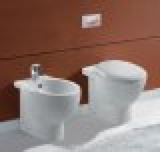 Bidet a terra filo muro monforo Mues Frosty