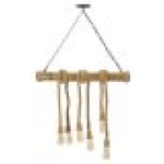 LAMPADARIO BAMBOO/ROPE CM 80X15X120