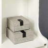 HOMCOM-Mobile-Dispensa-in-MDF-con-2-Cassetti-e-Ripiani-Aperti-per-Soggiorno-Ingresso-e-Cucina-73x35x110-cm-Bianco
