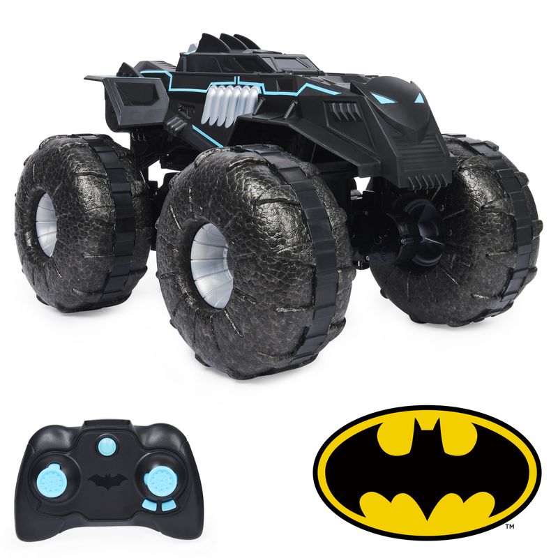 DC-Comics-Batman-veicolo-radiocomandato-All-Terrain-Batmobile-giocattolo-di-Batman-impermeabile-per-bambini-dai-4-anni-i