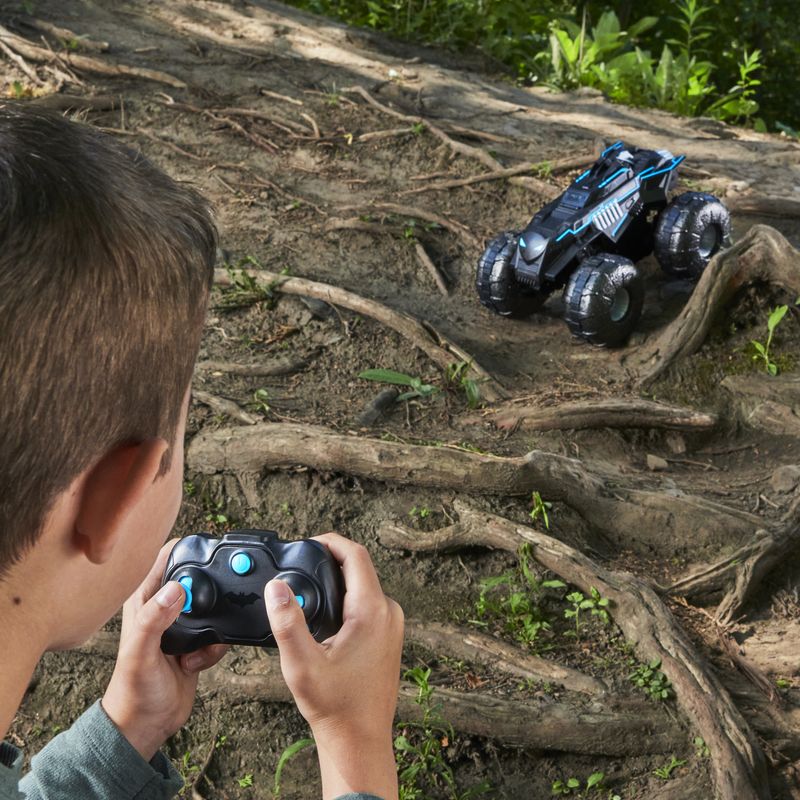 DC-Comics-Batman-veicolo-radiocomandato-All-Terrain-Batmobile-giocattolo-di-Batman-impermeabile-per-bambini-dai-4-anni-i