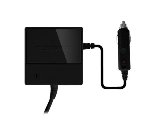 TECNOWARE-UNIVERSAL-CAR-POWER-ADAPTER-40W-BLACK-FAU16400